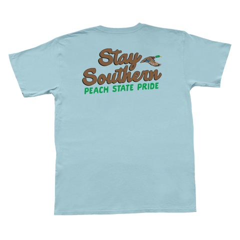 Peach State Pride Stay Southern Duck SS Tee