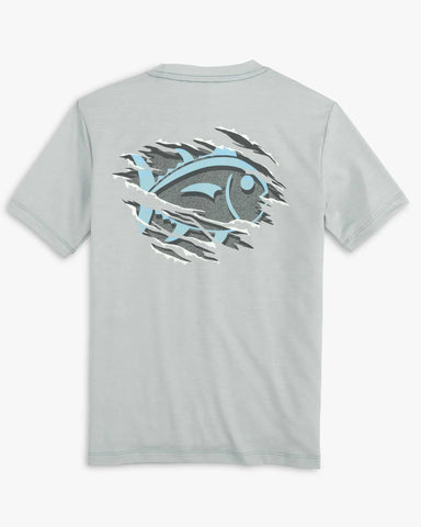 Boy's Southern Tide Tearing It Up Performance SS Tee