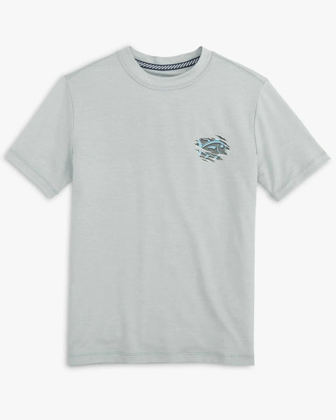 Boy's Southern Tide Tearing It Up Performance SS Tee
