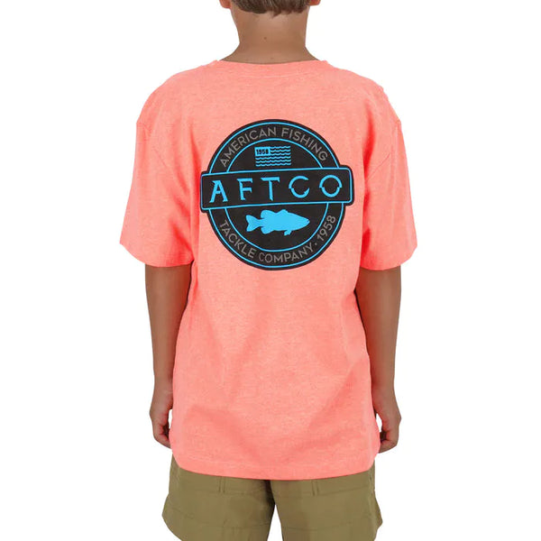 Youth Aftco Bass Patch SS Tee