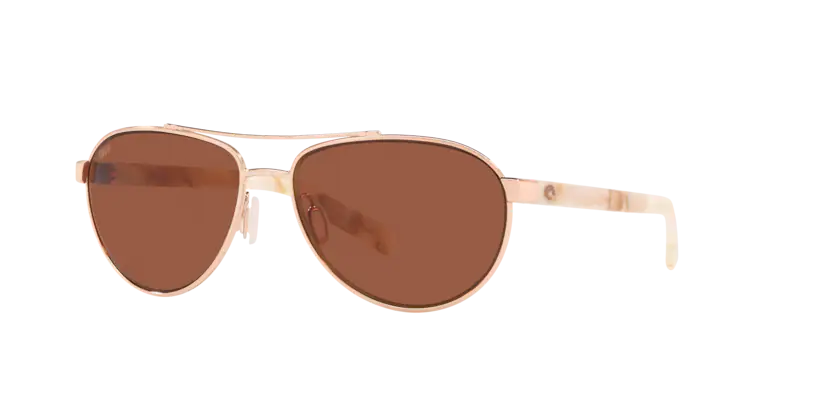 Costa Del Mar Rose Gold/ Copper 580P Sunglasses