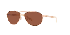 Costa Del Mar Rose Gold/ Copper 580P Sunglasses