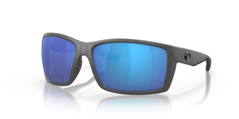 Costa Del Mar Reefton Matte Gray/ 580G Blue Sunglasses
