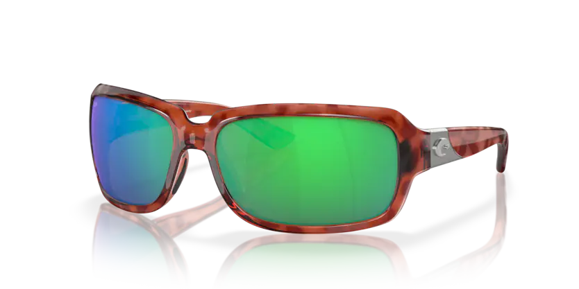 Costa Del Mar Isabella Tortoise/ Green 580P Sunglasses