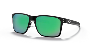 Oakely Holbrook Matte Black/Jade Iridium Sunglasses