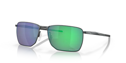 Oakely Ejector Satin Light Steel/ Prizm Jade Sunglasses