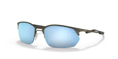 Oakley Wire Top 2.0 Satin Lead/ Prizm Deep Water Polarized Sunglasses
