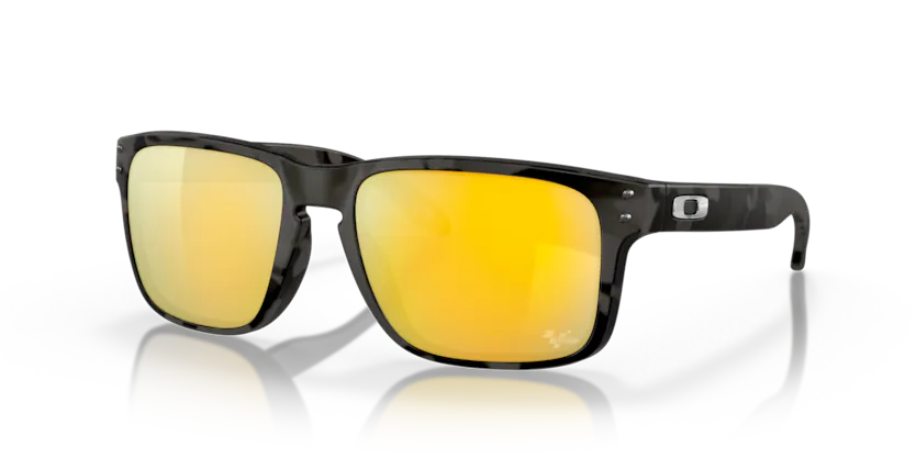 Oakley Holbrook Matte Black Tortoise/ Prizm 24K Polarized