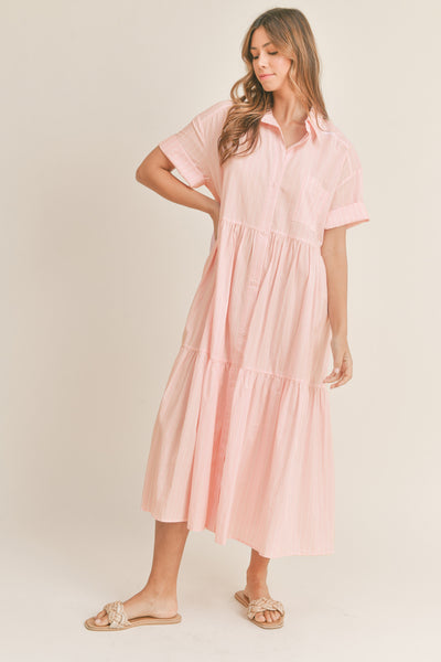 Mainsail Striped Shirt Dress