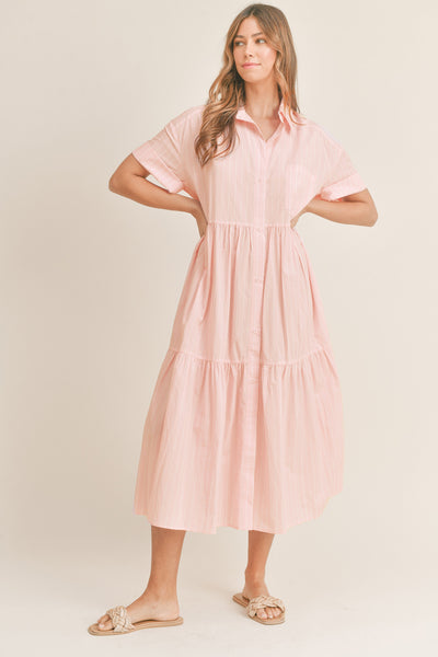 Mainsail Striped Shirt Dress