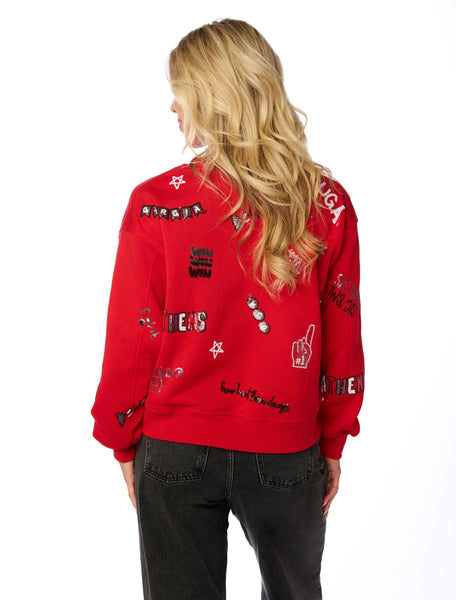 The UGA Sequin Spirit Sweatshirt