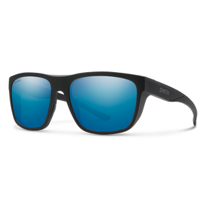 Smith Barra Matte Black/Blue Chromapop Polarized