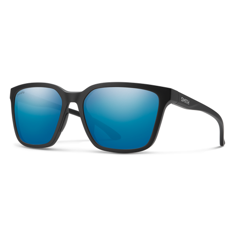 Smith Shoutout Matte Black/ Blue Chromapop Polarized