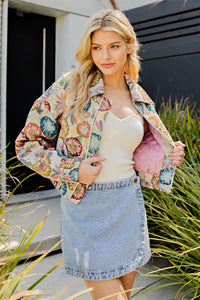 Retro Floral Jacket