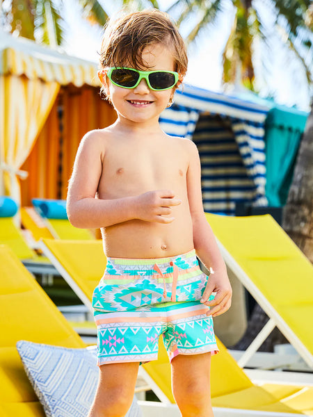 Youth Chubbies The Lil Fuegos Swim Trunks