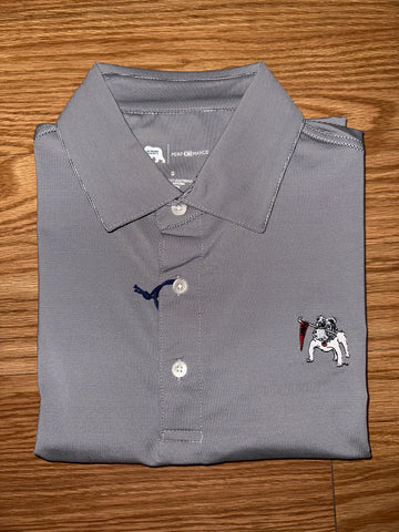 Onward Reserve Hairline Vintage Bulldog Performance Polo