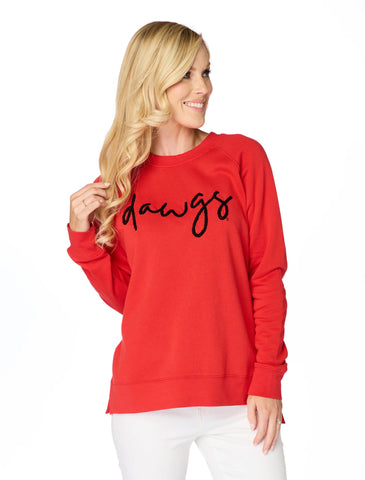 Stewart Simmons Georgia Embroidered Sweatshirt