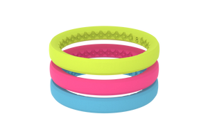 Groovelife Stackable Boardwalk Silicone Ring