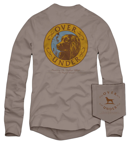 Over Under Boykin Crest LS Tee