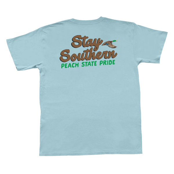 Youth Peach State Pride Stay Southern Duck SS Tee