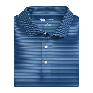 Onward Reserve Endless Sky Driver Stripe Performance Polo