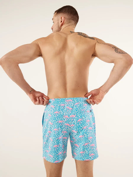 Chubbies The Domingos are for Flamingos Swim Trunks