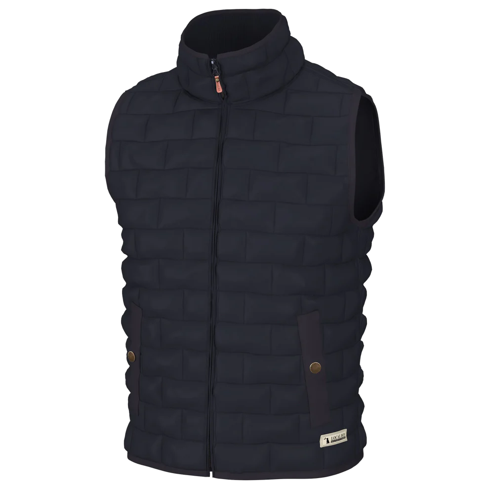 Local Boy Outfitter Brick Quilted Vest