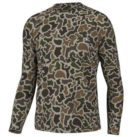 Local Boy Outfitter Camo Heather Blend LS Tee