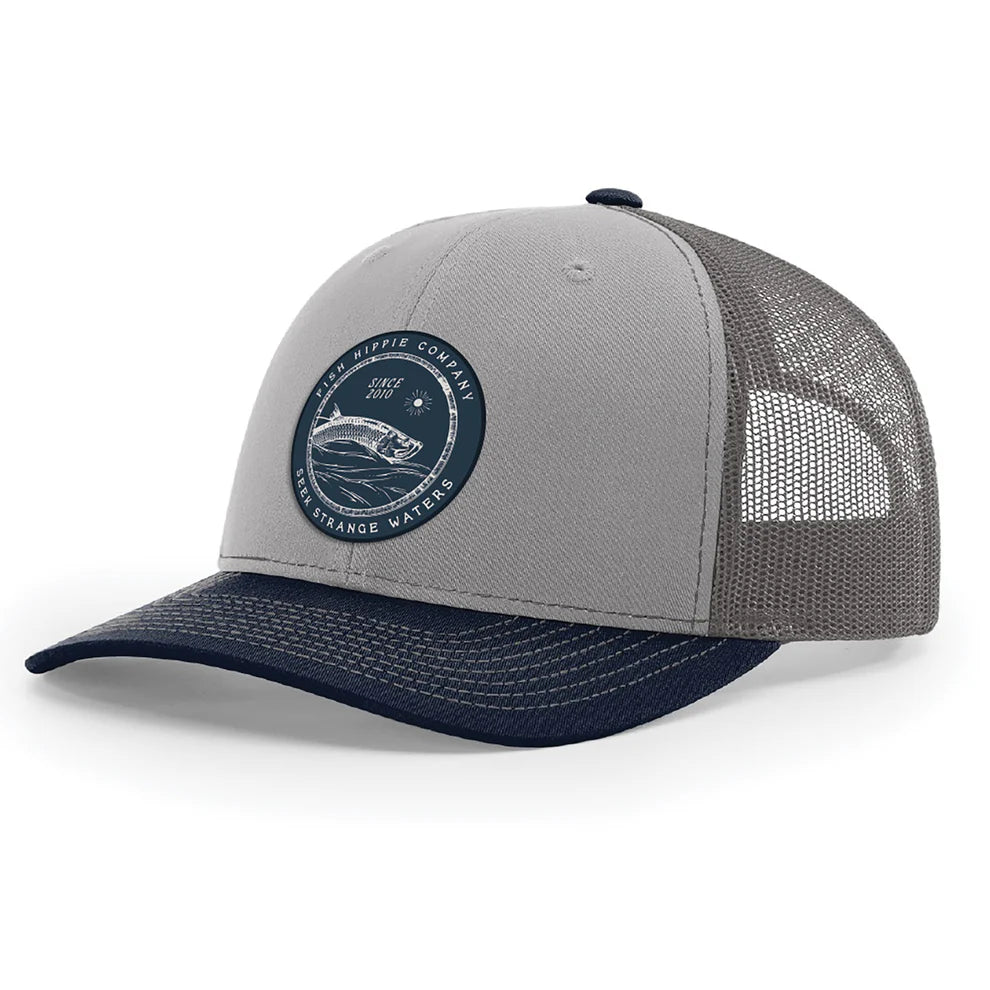 Fish Hippie King Current Trucker