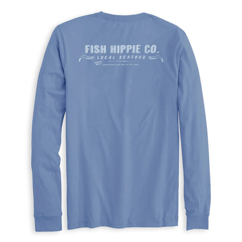 Fish Hippie Served Daily LS Tee