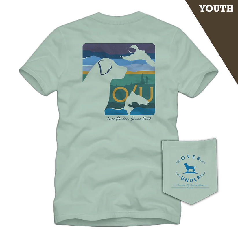 Youth Over Under Field Colors SS Tee