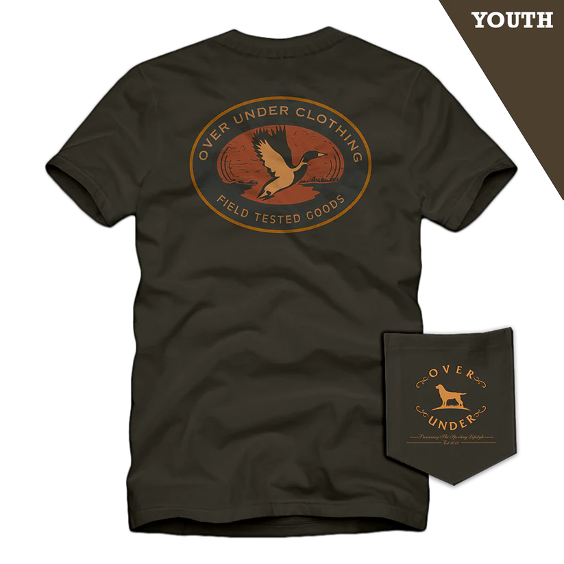 Youth Over Under Field Grade SS Tee
