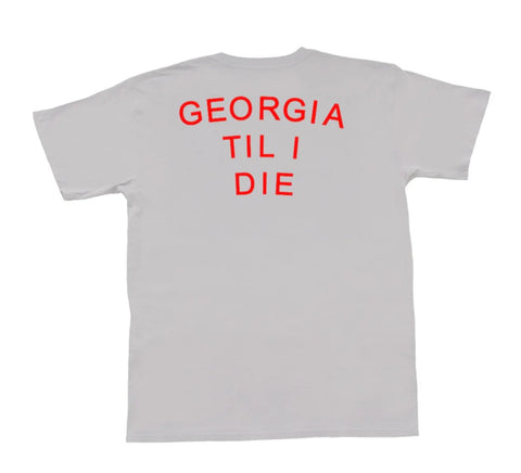 Peach State Pride GA Till I Die sp25 SS Tee