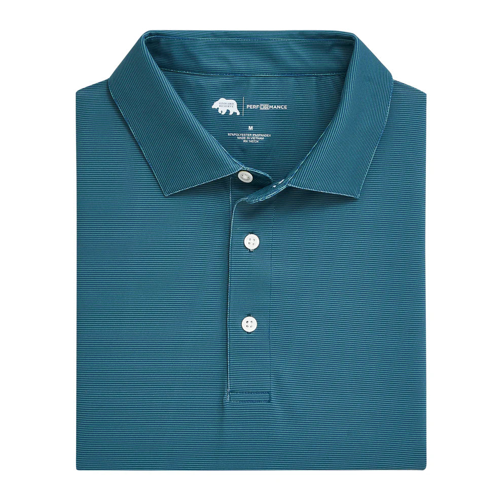 Onward Reserve Hairline Stripe Titan Performance Polo