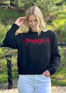 The Georgia Embroidered Sweater