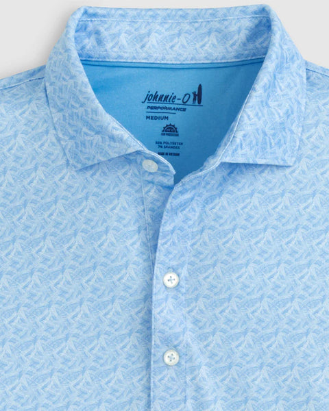 Johnnie-O Pasco Printed Performance Polo