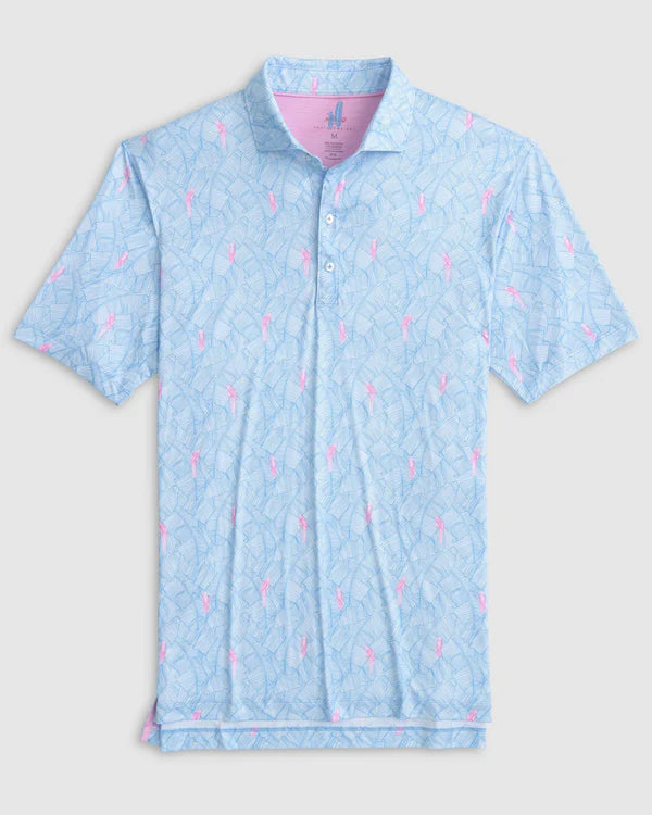 Johnnie-O Regis Printed Featherweight Performance Polo