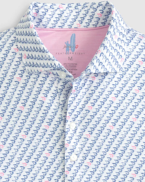 Johnnie-O Shrimpy Printed Performance Polo