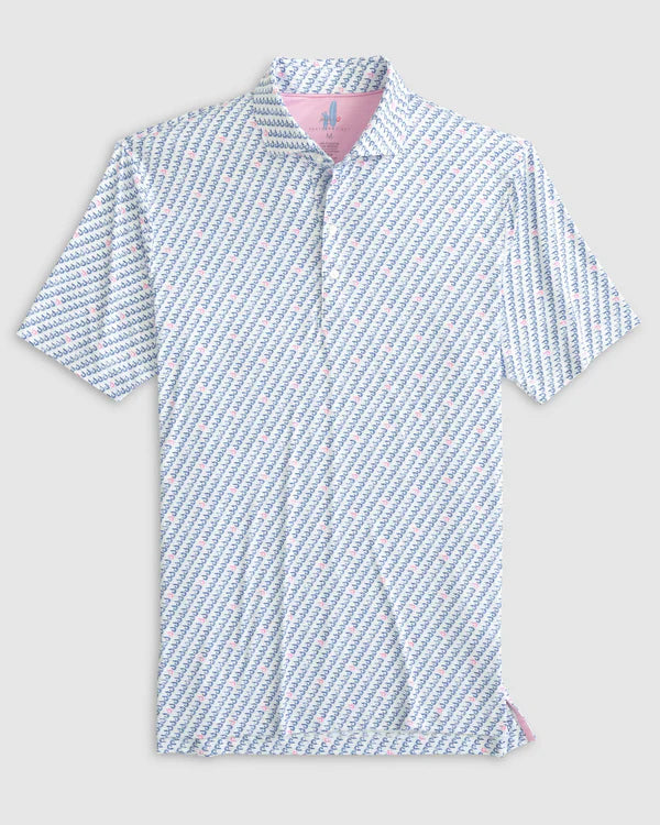 Johnnie-O Shrimpy Printed Performance Polo