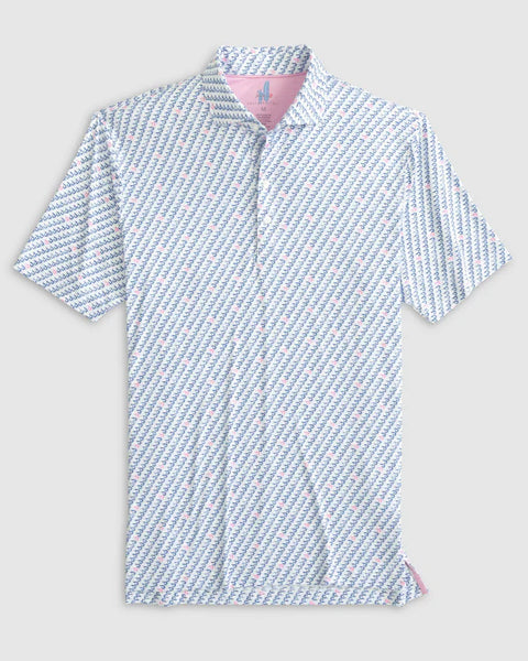 Johnnie-O Shrimpy Printed Performance Polo