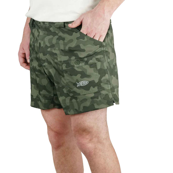 Aftco Green OG Camo Shorts