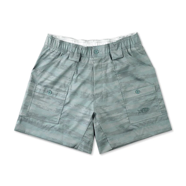 Aftco Jade Shoreline Camo Shorts