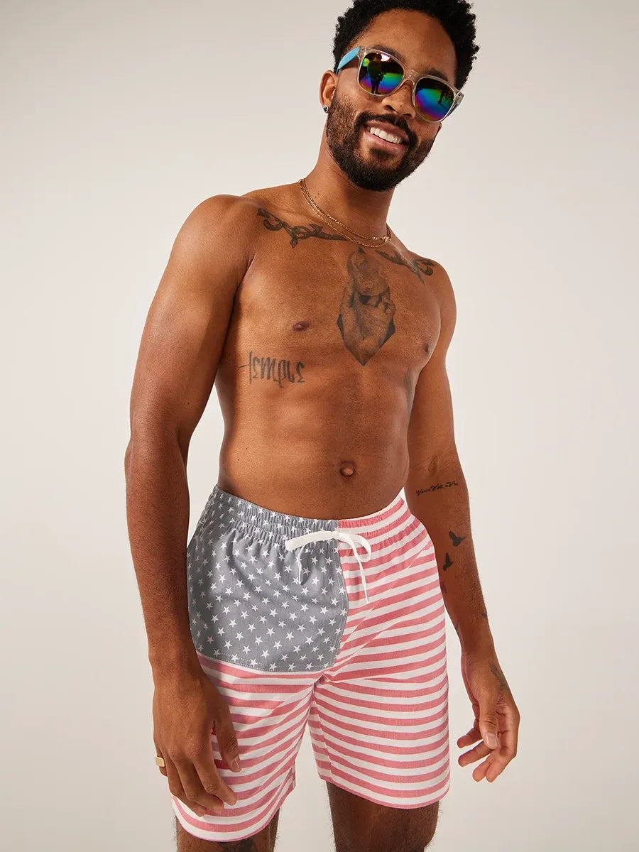 Chubbies Merica's 5.5" Stretch Swim Trunks