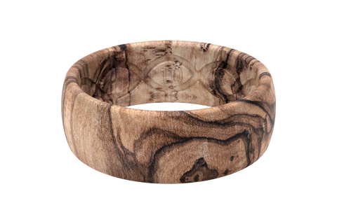 Groove Life Burled Walnut Silicone Ring