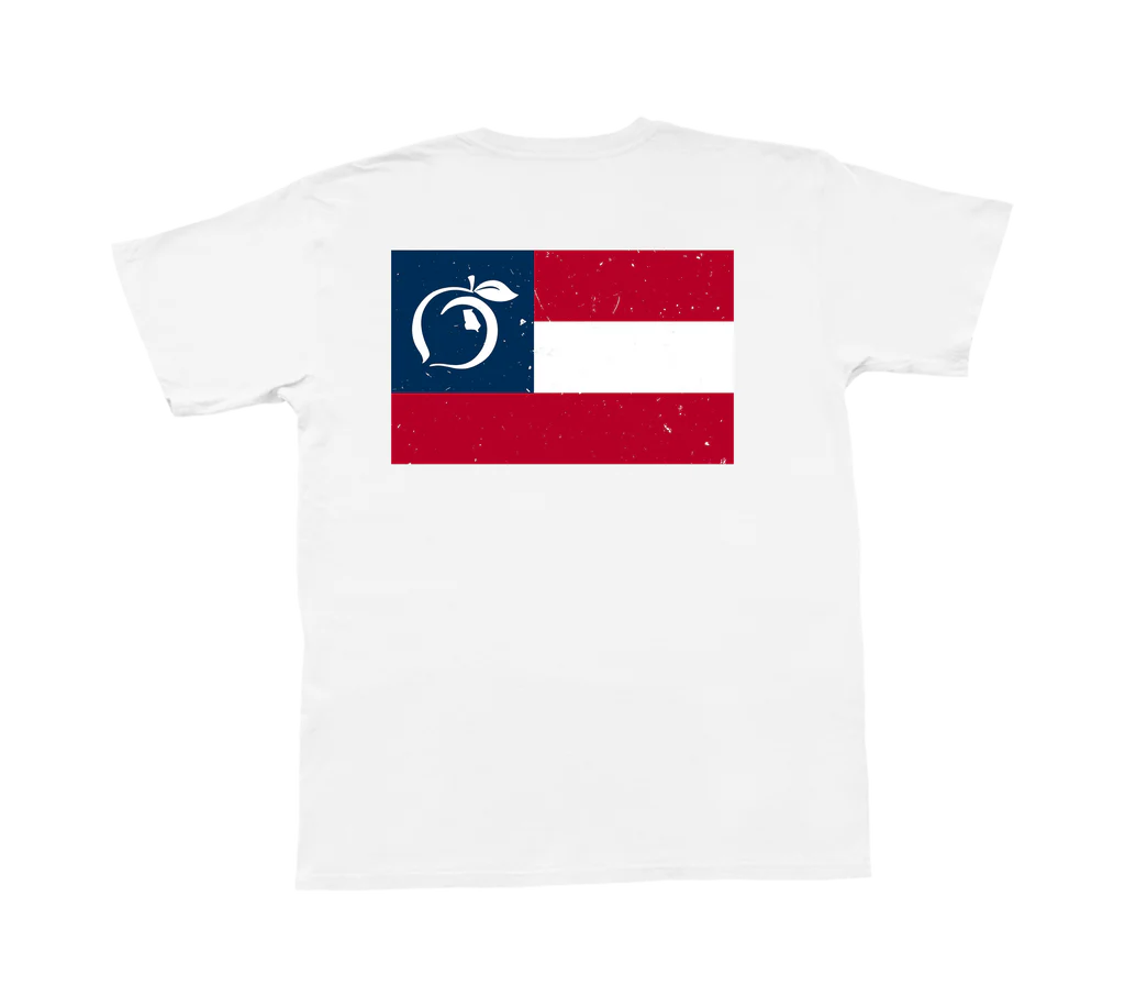 Youth Peach State Pride PSP Flag SS Tee