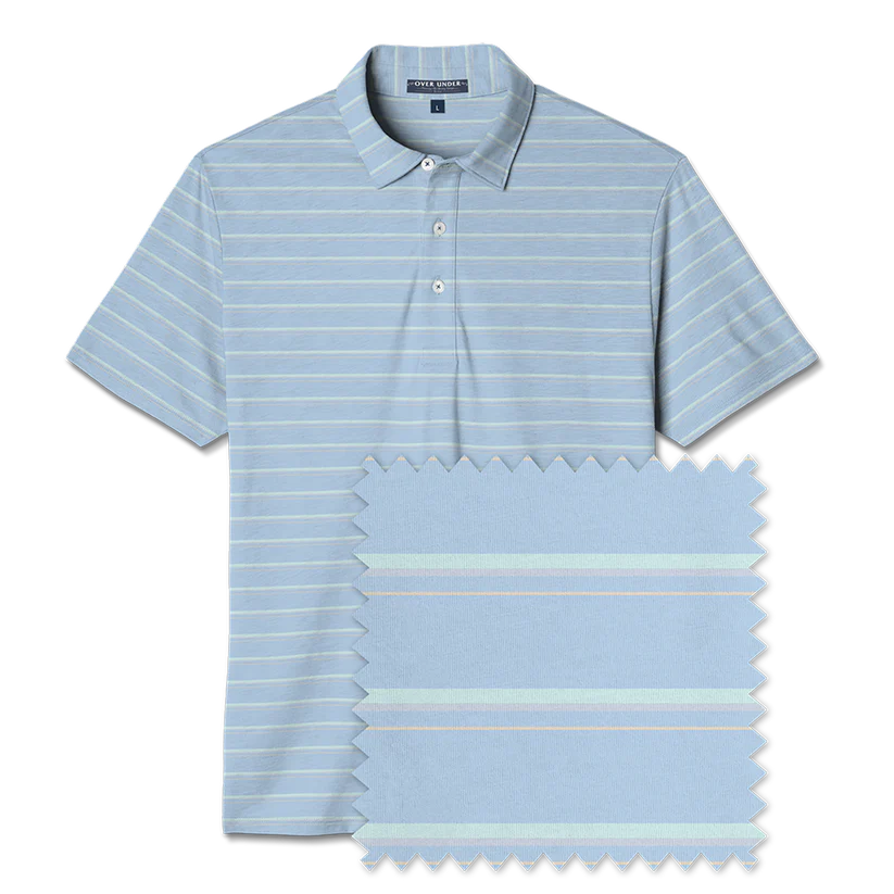 Over Under Coastal Breeze Performance Polo