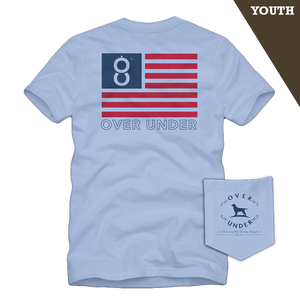 Youth Over Under Double Barrel American SS Tee