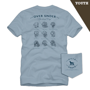 Youth Over Under Sporting Dog SS Tee