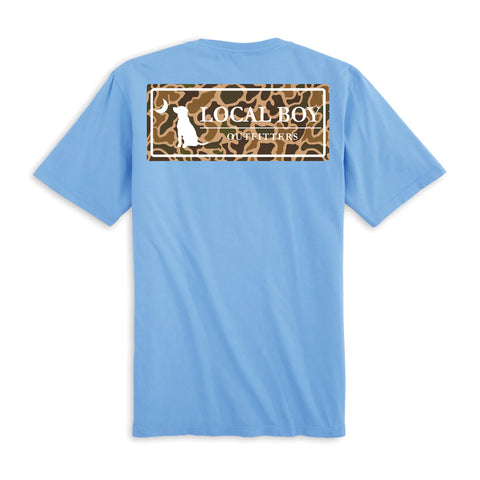 Youth Local Boy Outfitter Old School Plate SS Tee