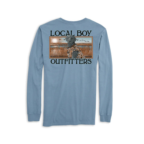Youth Local Boy Outfitter Marsh Dog LS Tee